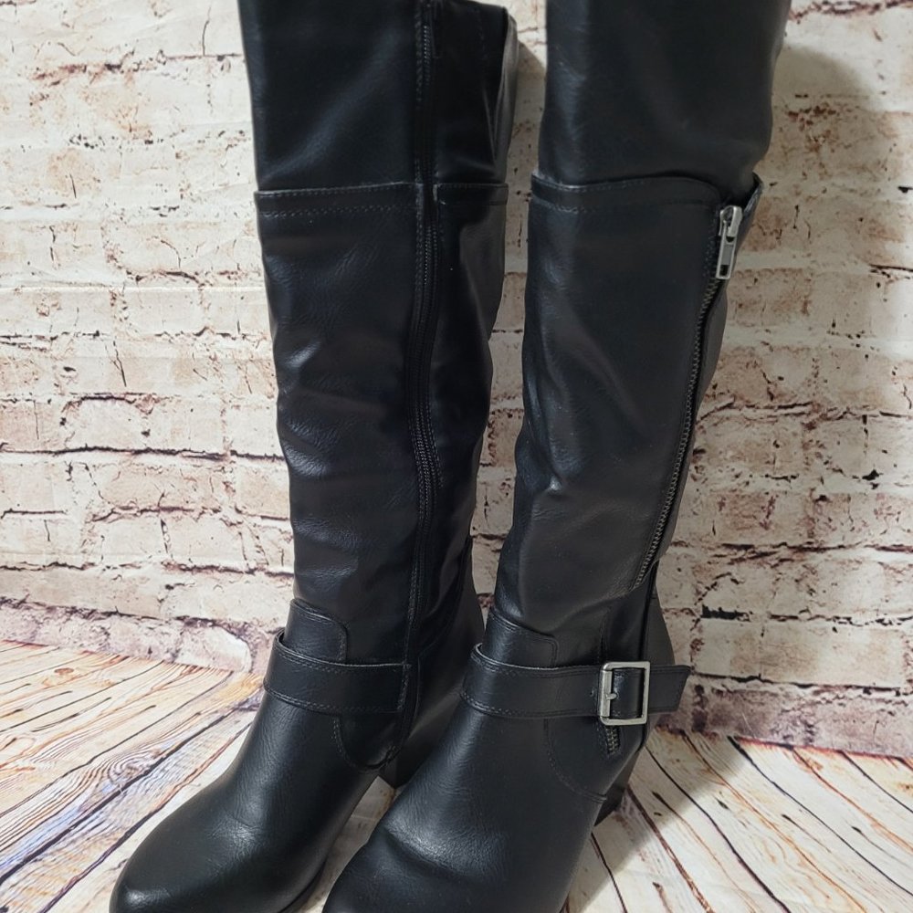 Cliffs White Mountain Pipeline Boots Black New in Box, Size 8 - Picture 2 of 6
